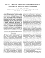 ResiTok: A Resilient Tokenization-Enabled Framework for Ultra-Low-Rate and Robust Image Transmission