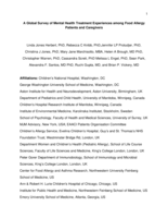 A Global Survey of Mental Health Treatment Experiences among Food Allergy Patients and Caregivers