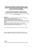 Functional connectivity and GABAergic signaling modulate the enhancement effect of neurostimulation on mathematical learning