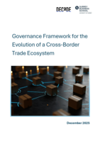 Governance Framework for the Evolution of UK Cross-Border Trade Ecosystem