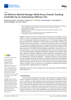 An Effective Hybrid Strategy: Multi-Fuzzy Genetic Tracking Controller for an Autonomous Delivery Van