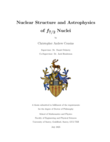 Nuclear Structure and Astrophysics of f7/2 Nuclei