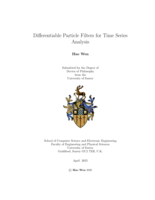 Differentiable Particle Filters for Time Series Analysis