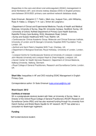 Disparities in the care and direct-acting oral anticoagulant (DOAC) management in atrial fibrillation (AF) and chronic kidney disease (CKD) in English primary care between 2018 and 2022: primary care sentinel network database study