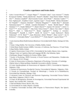 Creative experiences and brain clocks