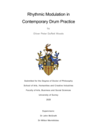 Rhythmic Modulation in Contemporary Drum Practice