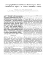 Leveraging Bi-Directional Channel Reciprocity for Robust Ultra-Low-Rate Implicit CSI Feedback with Deep Learning