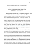 Why HR should make women’s reproductive health a priority