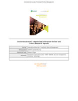 Immersive Events: A Systematic Literature Review and Future Research Agenda