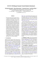 MUSTS: MUltilingual Semantic Textual Similarity Benchmark