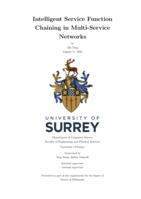 Intelligent Service Function Chaining in Multi-Service Networks