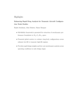 Enhancing rapid drag analysis for transonic aircraft configuration trade studies