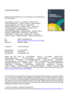 Building Immune Digital Twins: An International and Transdisciplinary Community Effort