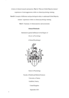 Global Majority Trainees' experiences of clinical training