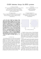 GAM Antenna Arrays for B5G systems