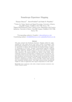 Soundscape Experience Mapping