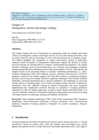 Immigration, asylum and refugee settings