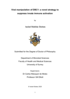 Viral manipulation of DBC1: a novel strategy to suppress innate immune activation