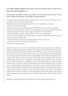 Can Vehicle Emission Standards Alone Ensure Clean Air in urban centers? Lessons from a South American Metropolitan Area