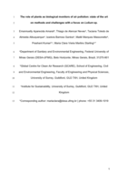 The role of plants as biological monitors of air pollution: state of the art on methods and challenges with a focus on Lolium sp.
