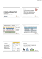 A rapid review of pathways to diagnosis for people living with peripheral artery disease