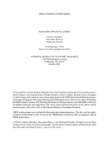 Managing Financial Crises