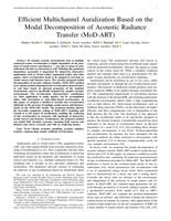 Efficient Multichannel Auralization Based on the Modal Decomposition of Acoustic Radiance Transfer (MoD-ART)