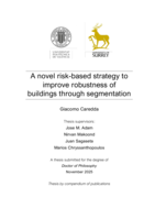 A novel risk-based strategy to improve robustness of buildings through segmentation