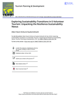 Exploring Sustainability Transitions in E-Volunteer Tourism: Unpacking the Resilience-Sustainability Nexus