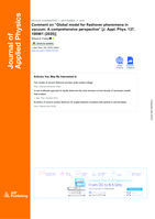 Comment on "Global model for flashover phenomena in vacuum: A comprehensive perspective" [J. Appl. Phys. 137, 100901 (2025)]