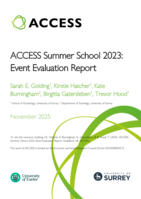 ACCESS Summer School 2023: Event Evaluation Report