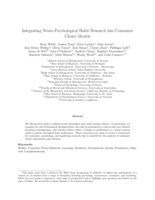 Integrating Neuro-Psychological Habit Research into Consumer Choice Models