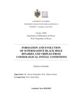 Formation and Evolution of Supermassive Black Hole Binaries and Triples from Cosmological Initial Conditions