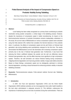 Finite element analysis of the impact of compression speed on probiotic viability during tabletting