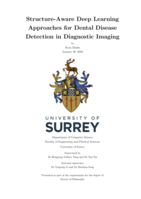 Structure-Aware Deep Learning Approaches for Dental Disease Detection in Diagnostic Imaging