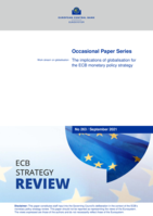 The implications of globalisation for the ECB monetary policy strategy: Work stream on globalisation