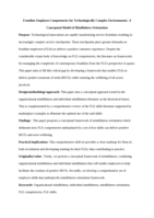 Frontline employee competencies for technologically complex service environments: a conceptual model of mindfulness orientation
