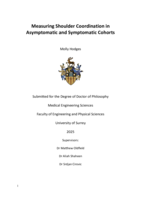 Measuring Shoulder Coordination in Asymptomatic and Symptomatic Cohorts