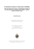 A functional anatomy of sleep/wake modelling: How the dynamical structure of mathematical models of the sleep/wake cycle underpins their ability to capture features of human sleep