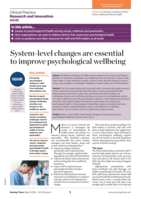 System-level changes are essential to improve psychological wellbeing
