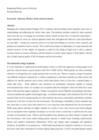 Regulating Plastics across Lifecycles