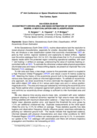 ECCENTRICITY-DRIVEN AREA AND MASS ESTIMATION OF GEOSTATIONARYDEBRIS: A NEW EVALUATION AND CLASSIFICATION