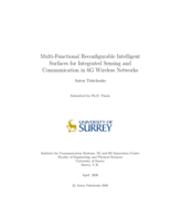 Multi-Functional Reconfigurable Intelligent Surfaces for Integrated Sensing and Communication in 6G Wireless Networks