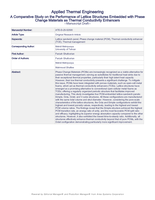 A comparative study of the performance of lattice structures embedded with phase change materials as thermal conductivity enhancers