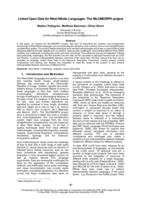 Linked Open Data for West Nilotic Languages: The NILOMORPH project