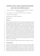 Mechanical responses of plate-monopile hybrid foundation under cyclic load with different patterns