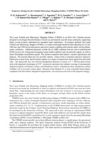 Trajectory Design for the Volatile Mineralogy Mapping Orbiter (VMMO) Phase B1 Study