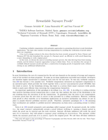 Short Paper: Rewardable Naysayer Proofs