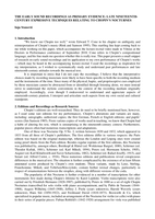 THE EARLY SOUND RECORDINGS AS PRIMARY EVIDENCE: LATE NINETEENTH- CENTURY EXPRESSIVE TECHNIQUES RELATING TO CHOPIN'S NOCTURNES