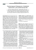 Postmenopausal Osteoporosis, Endothelial Dysfunction, and Cardiovascular Risk